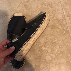 Soludos Shoes - Soludos black leather espadrille size 6 Soludos Shoes - Soludos black leather espadrille size 6
